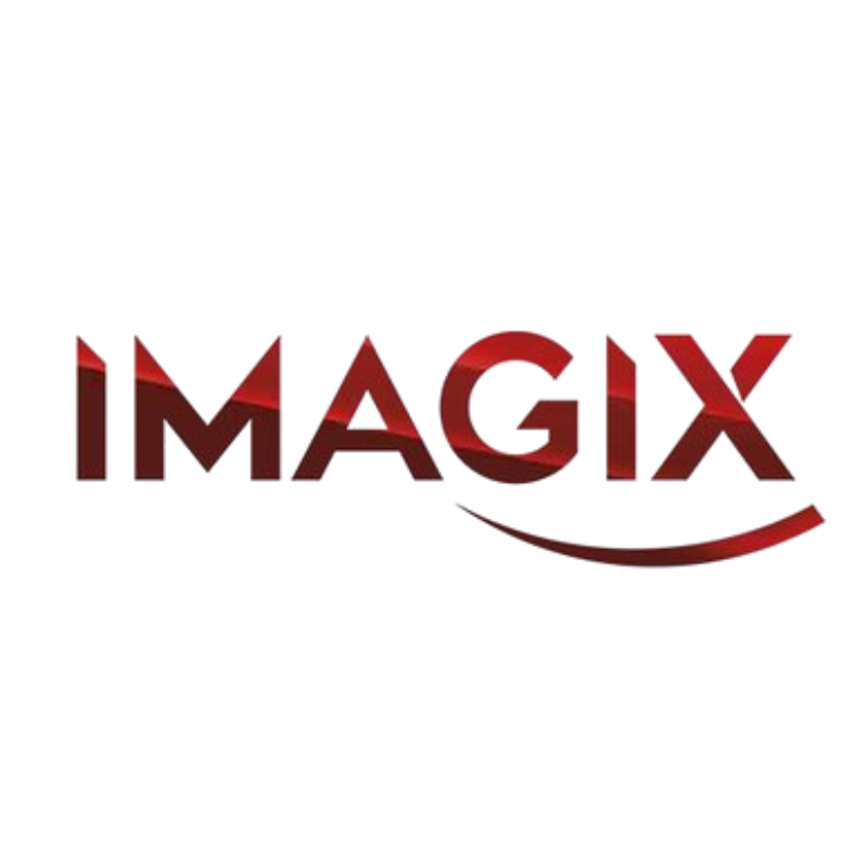 carte marque imagix fond blanc logo en rouge